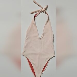 Aerie Terracotta Ribbed Fabric